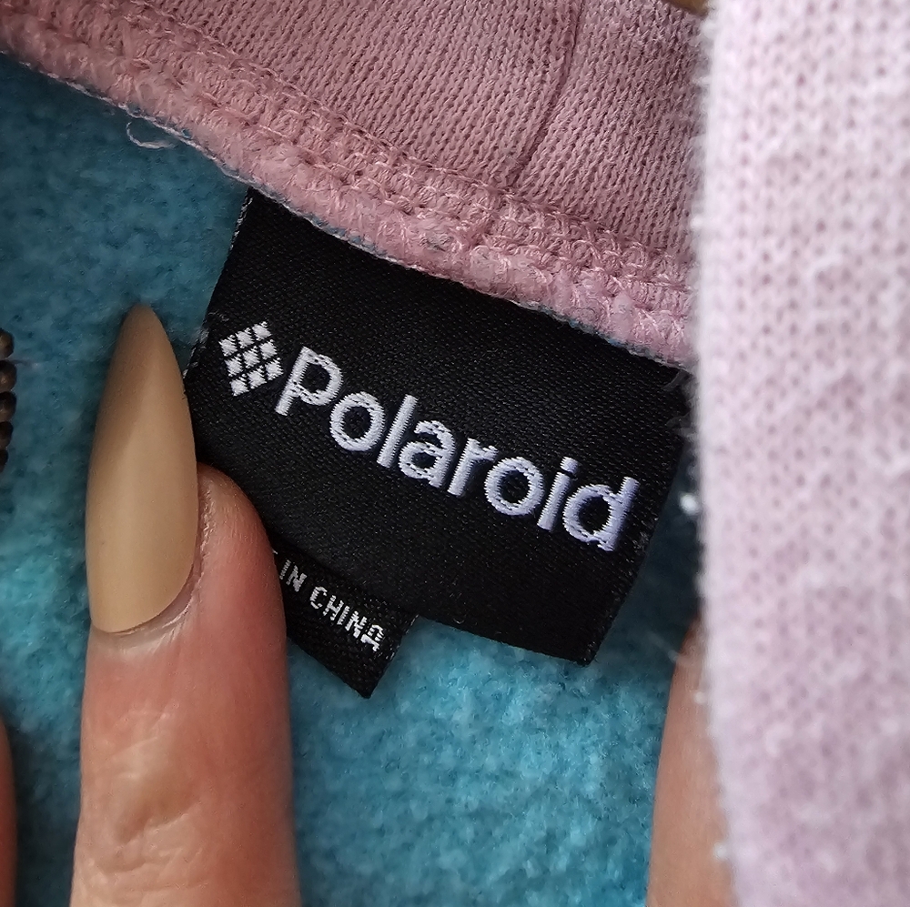 Polaroid Colorblock Sweatshirt Size Large - Picture 3 of 3